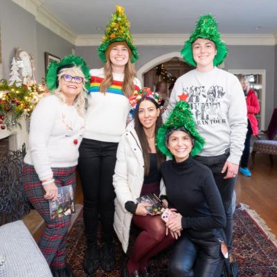 A group attending the Sugar Plum Tour