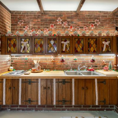 Decorated kitchen