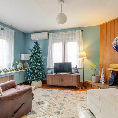 Decorated sitting room